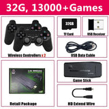 Consola de videojuegos M8 4K con 20.000 juegos integrados, mando inalámbrico, retro, portátil, para PS1, envío directo