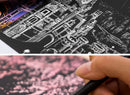 2 Sheets Scratch Paper Art Kit DIY Craft World Landmarks Animals City Scene Stylus Drawing Toy Adult Stress Relief Creative Gift