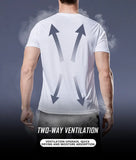 Long and Short-Sleeved T-Shirt Fitness Sports Tops Morning Running Ice Silk Quick Dry Outdoor Mountaineering Gym Clothing Men