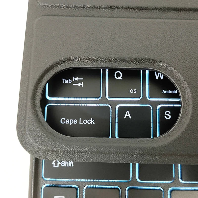 Bluetooth Keyboard Case For Xiaomi Redmi Pad Pro 12.1 Inch Tablet Case Trackpad Backlit Keyboard Cover Spanish Portuguese Funda