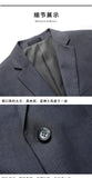 Suit Boutique Men's Fashion Business (Blazer+ Vest + Trousers) Gentleman's Wedding Casual Professional Formal Suit 3 Piece M-6XL