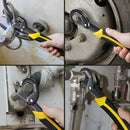 AIRAJ Universal Wrench Multifunctional Opening Wrench Adjustable Ratchet Spanner Hand Repair Tools