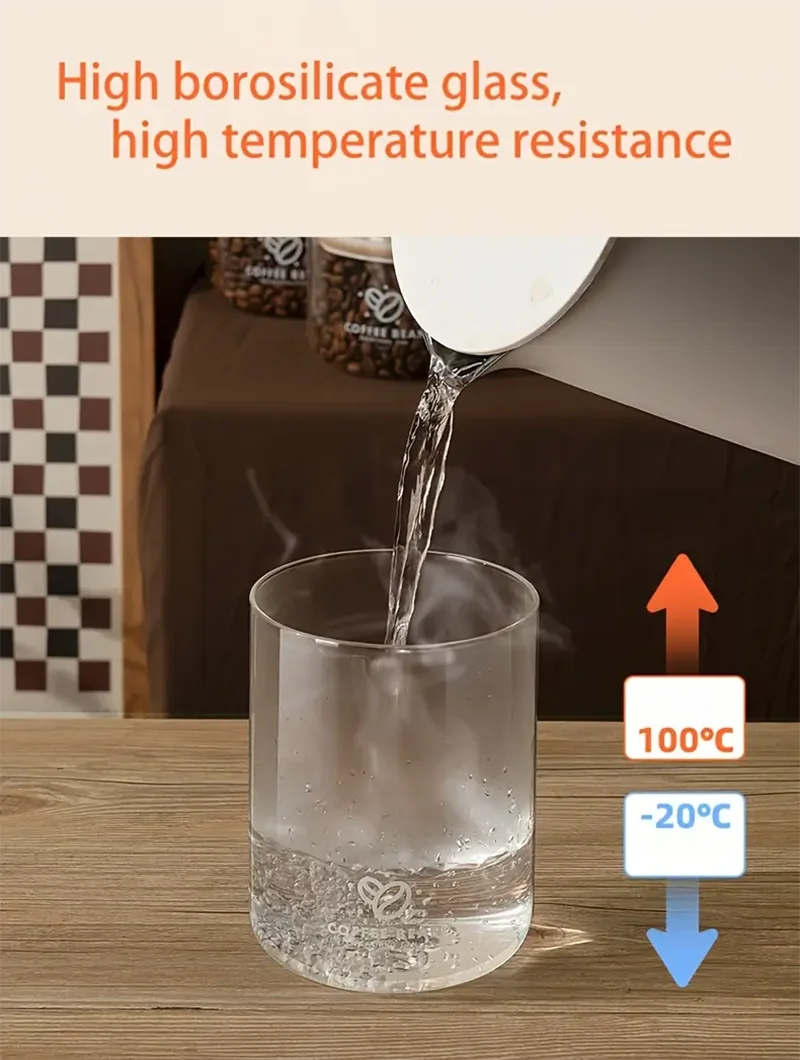 500/1100/1700 Coffee Beans Vacuum Sealed Tank Glass Food Storage Jars with CO2 Valve Household Moisture-proof Airtight Container