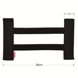 Car Back Rear Trunk Storage Mesh Fixed Straps Car Interior Organizer Extinguisher Storage Net Seat Back Fixing Bag