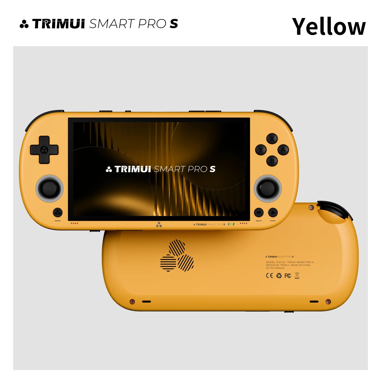 TRIMUI SMART PRO S Handheld Game Console 4.96''IPS Screen Allwinner A523 Processor Hall Joystick RGB Lighting TG5050 Game Player