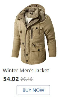 Winter Jacket Men's Parkas 6XL Oversized Thicken Male Coat High Quality Fleece Casual Padded Jackets Men Clothing Outwear T3F029