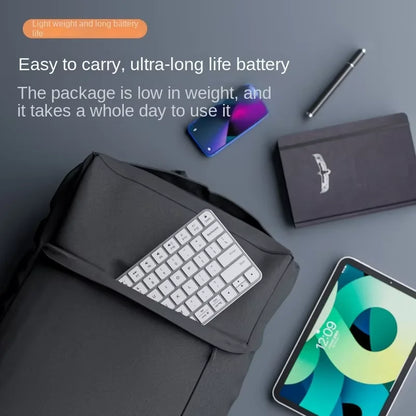 Teclado mágico inalámbrico con Bluetooth IXLIFE para iPad, portátil, ordenador de escritorio, Windows y Mac