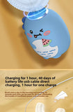Children U-shaped Electric Toothbrush 360 Degrees Smart Cartoon Kids Silicone Toothbrush Automatic Rechargeable Sonic Toothbrush