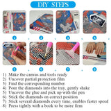5D Diamond Painting Kits for Adults, Full Round Diamond Art Butterfly, Very Suitable for Beginners and Gifts for Wall Home Decor