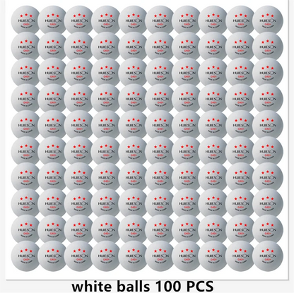Huieson 50/100 PCS High Quality Ping Pong Balls International Standard Table Tennis Balls  For Competition And Training