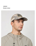 Black Mesh - Backed Baseball Cap with American Flag Patch - Stylish and Patriotic Accessory