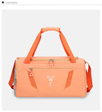 Women's Sports Gym Handbag Waterproof Fitness Training Bag Dry Wet Swimming Tote With Shoes Pocket Travel Luggage Shoulder Bags