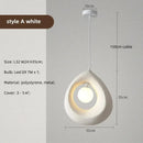 Japanese Wabi Sabi Pendant Light Nordic Dining Room Ceiling Chandelier Home Decor Bar Table Kitchen Island Creative Hanging Lamp