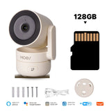MOESTuya WiFi Indoor Pan/Tilt Smart Security Camera 4MP HD Infrared Night Vision Motion Sound Detection Panoramic Patrol Monitor