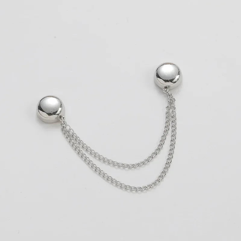 DIY Sewing Supplies Hooks Chain Magnetic Buckle Exquisite Brooch Buckles Roll Up Pants Legs Alloy Change Shorts Trouser Legs
