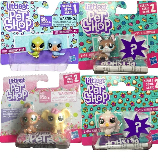 New Surprise Doll Littlest Pet Shop Small Q Pet Shop Small Animal Toy Doll Children's Gift Decoration Doll Cute Pet Girl Gift