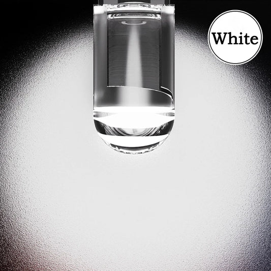 T10 w5w canbus vidro cob led lâmpada do carro 6000k leitura cúpula lâmpada marcador cunha placa de licença lâmpada dc 12v branco azul vermelho luz