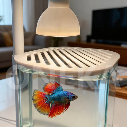 Starter Kit Small Fish Tank Fighting Fish Tank Tabletop Turtle Tank Goldfish Tank With Light Party Gift Idea For Kids