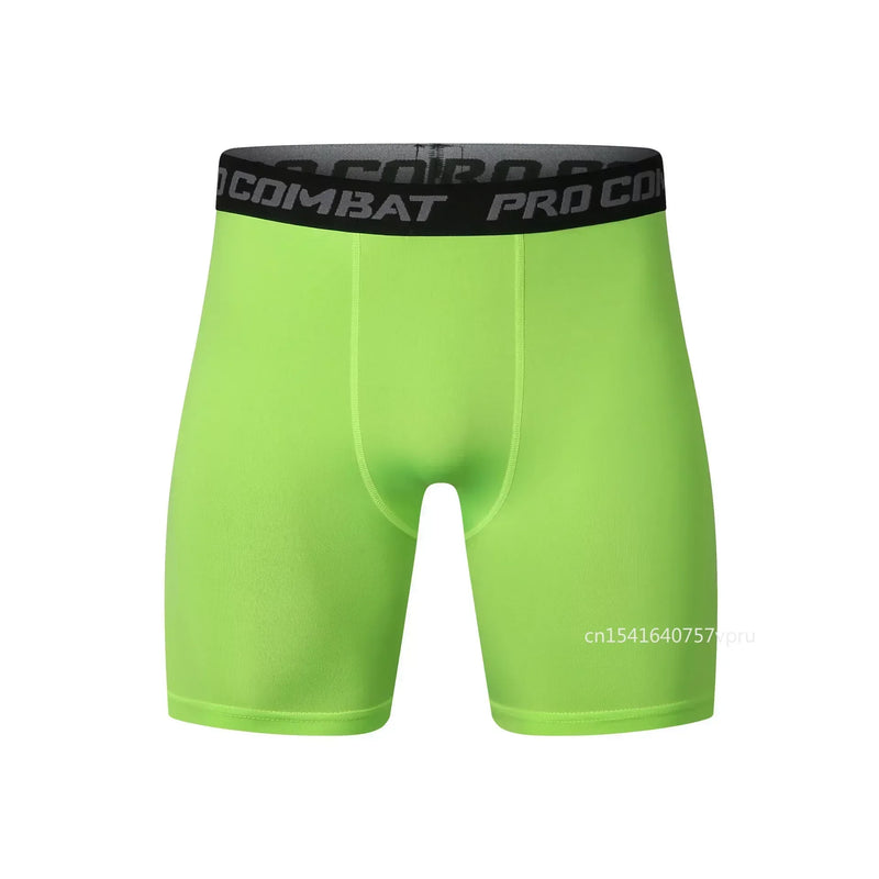 Pantalones cortos de compresión para correr para hombre, pantalones cortos deportivos, ropa interior, mallas, pantalones deportivos, bóxers de secado rápido para fitness.