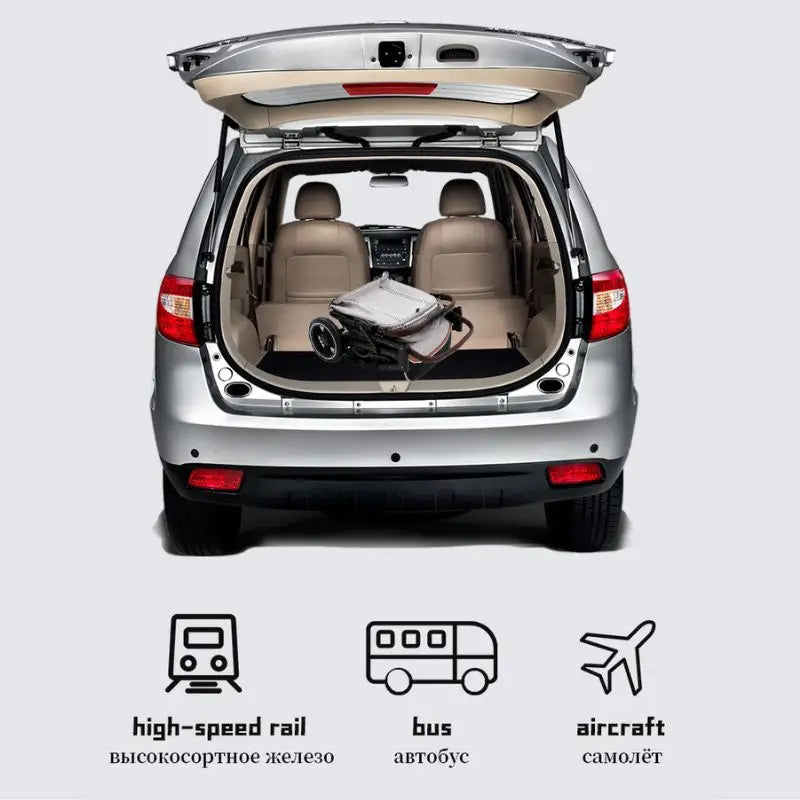 Baby Stroller High Landscape Portable Ultra-lightweight Newborn Travel Shock-absorbing Stroller newborn rocker For 0-4 Year Old