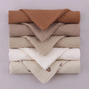 5 toallas de algodón absorbentes y suaves para bebé, para limpiar la cara, pañuelos, toallitas para el baño y la alimentación.