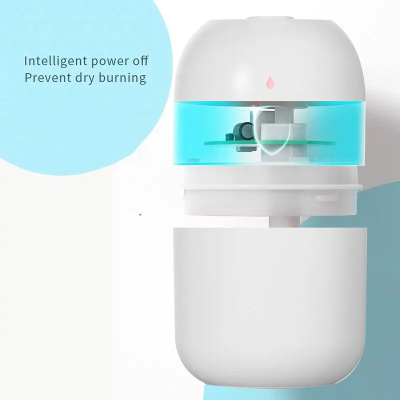 Hot Sell USB Car Mini Aromatherapy Silent Humidifier LED Mini Humidifier Desktop Air Humidifier