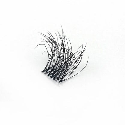 5D DIY Cluster Invisible band Lashes Segmented Bundle Thick Eyelashes Extension Russian Volume Individual False Lashes Cilios
