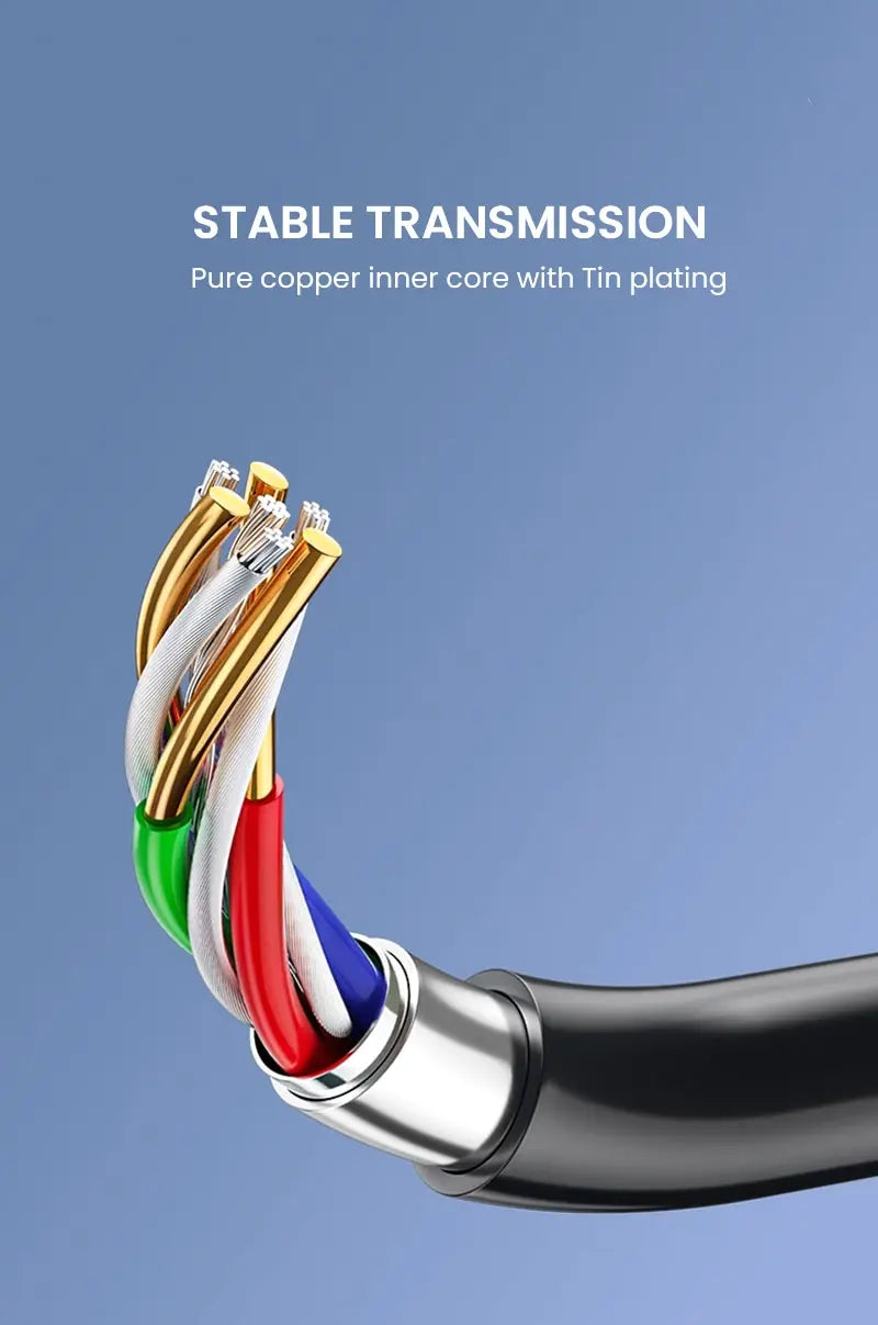 Cable de audio de 3,5 mm, cable auxiliar, adaptador de entrada de audio, cable auxiliar macho a macho, compatible con estéreos de coche, altavoces y auriculares.