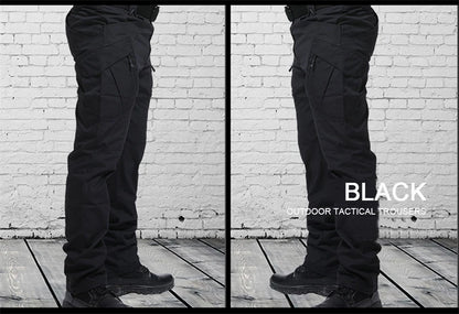 Tactical Cargo Pants Men Outdoor Waterproof SWAT Combat Military Camouflage Trousers Casual Multi Pocket Male Work Joggers