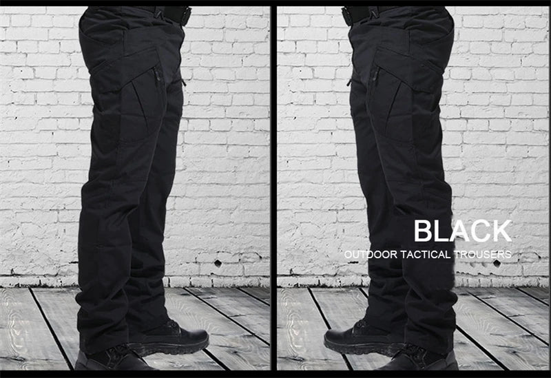 Tactical Cargo Pants Men Outdoor Waterproof SWAT Combat Military Camouflage Trousers Casual Multi Pocket Male Work Joggers