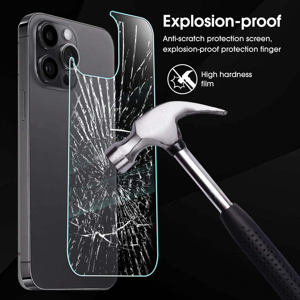 3 protectores de pantalla de vidrio templado para iPhone 15, 14, 13, 12, 11 Pro Max, Mini 15, 14 Plus, 15 ProMax