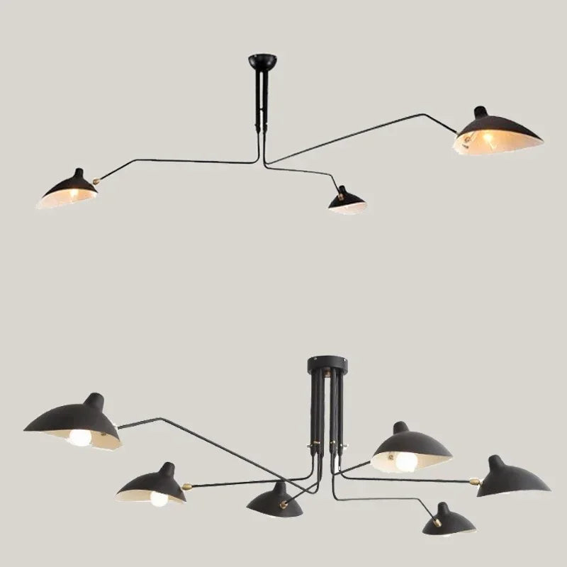 Modern Creative Spider Grabbing Pendant Light Personalized and Simple Living Room LED Ceiling Lamp Bedroom and Study Light