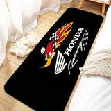 HONDA Motorcycle Carpet Garage Mat Racing Cool Moto Display Motorcycle Display Mat Anti-slip Home Decoration Living Room Rug