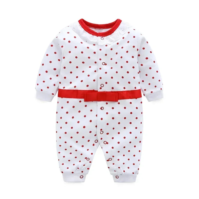 Ropa de bebé primavera 2024, ropa de algodón para niñas de 0 a 12 meses, monos de otoño para recién nacidos, monos cómodos para bebés, mamelucos para bebés niños