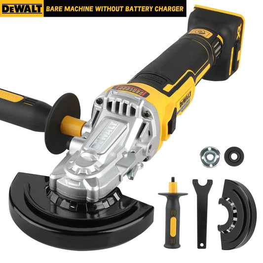 DEWALT DCG405 Angle Grinder 18V Brushless Motor Cordless Cutting Machine 125mm Rechargeable Handheld Polishing Machine Router