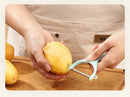 Nordic PP Handle Stainless Steel Peeling Knife Household Potato and Vegetable Peeler Kitchen Kitchenware
