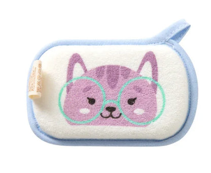 Esponja de baño suave e invisible para niños y bebés, cepillo de limpieza, bonita esponja de baño para la ducha, para recién nacidos y adultos. 