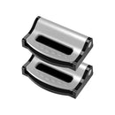 2 piezas de hebilla de cinturón de seguridad para coche, clip antideslizante, tope universal, clips de fijación para cinturón de seguridad, accesorios interiores para coche.