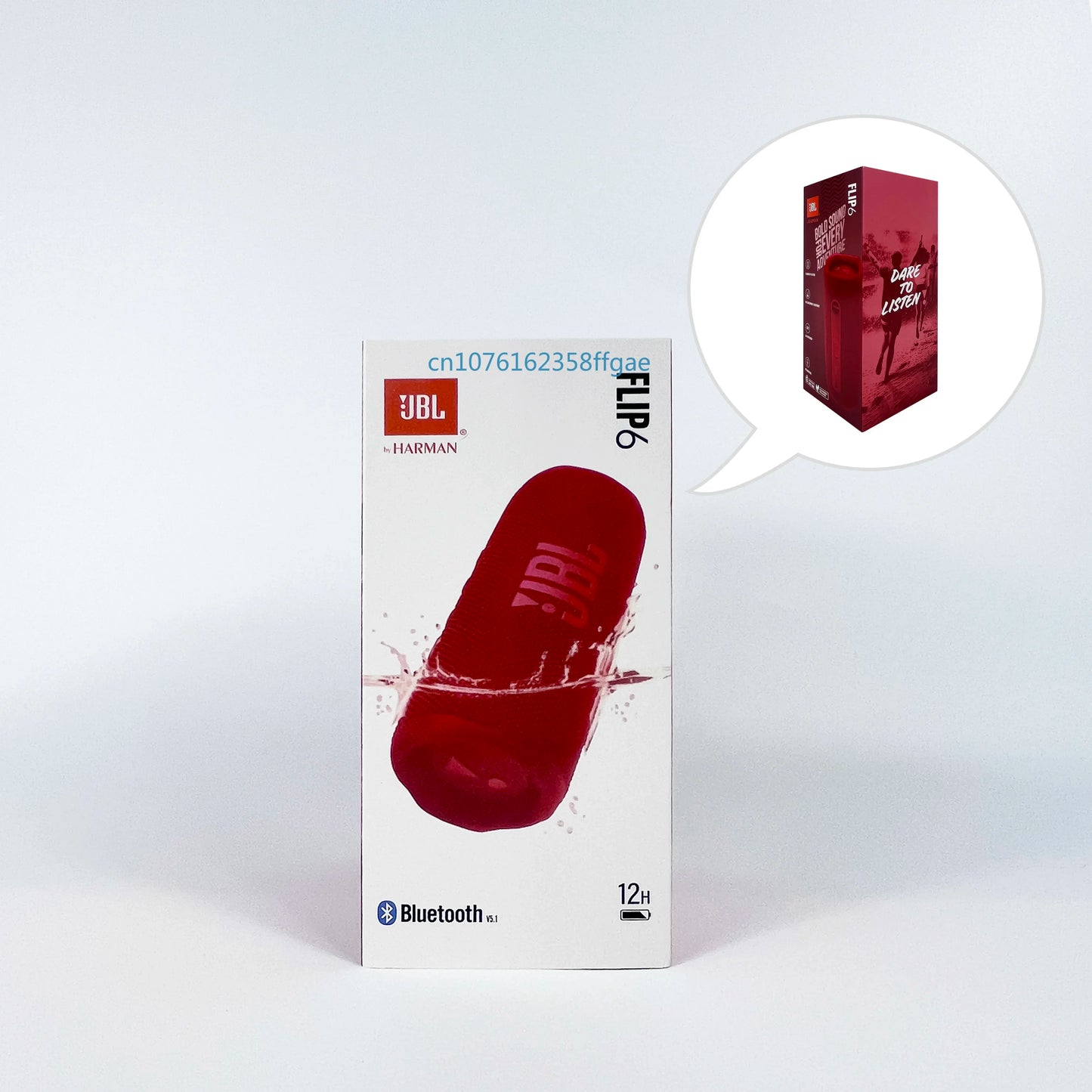 Original JBL FLIP 6 Bluetooth Speaker FLIP6 Portable IPX7 Waterproof Outdoor Stereo Bass Music Track Speaker Independent Tweeter