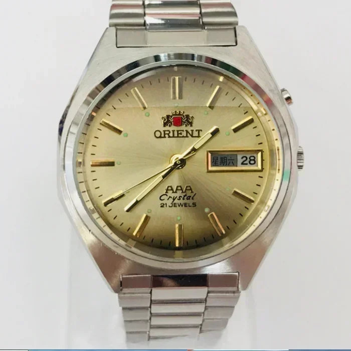 Double lion triple AAA automatic mechanical watch authentic stock double lion table double lion men's watch Oriental watch