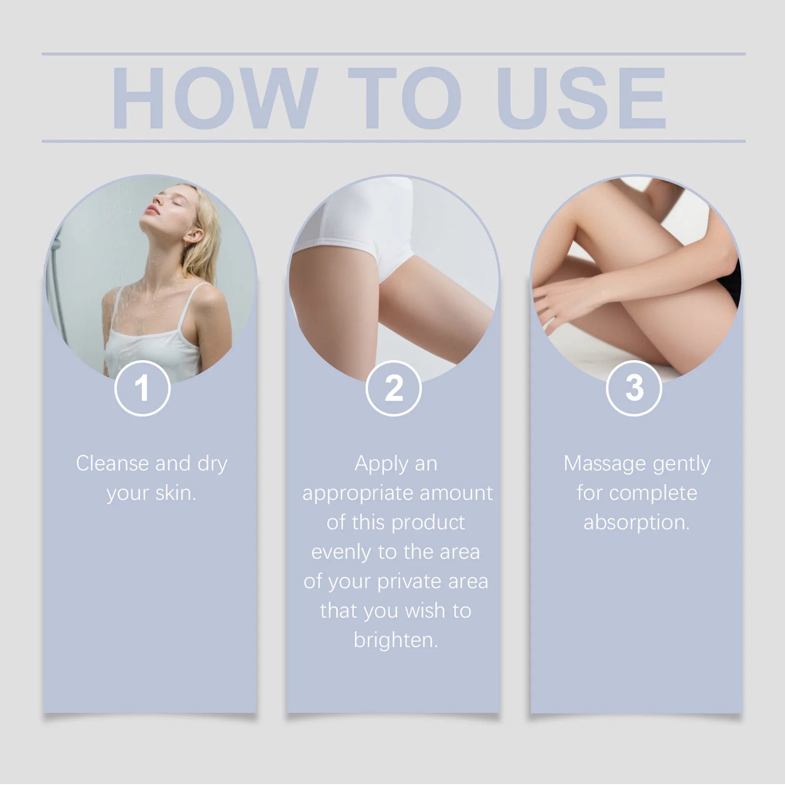 Skin Whitening Serum Private Parts Underarm Bleaching Essence Lighten Butt Knee Armpit Melanin Removal Intimate Area Brightener