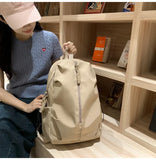Large Capacity Schoolbag for Boys and Girls, High School and College Students, Simple Casual Sports Backpack, Fashion Travel Backpack