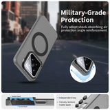 Magnetic Wireless Charging Case For Xiaomi 15 Mi 14 14T Pro Cover Candy Colors Transparent Back Shell Coque