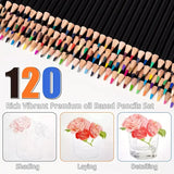 72/120/180/260 Color Lead Pencil Set - Vibrant Watercolor-Style Pencils, Erasable, Perfect for Artists & Beginners, Art Supplies