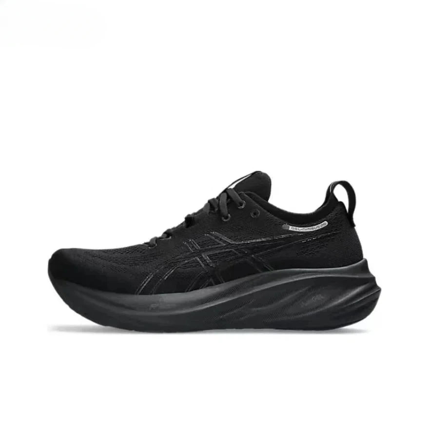 Zapatillas de running originales Asics Nimbus 26 para hombre, de caña baja, con amortiguación, para exteriores, antideslizantes y transpirables.