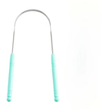 1PCS Stainless Steel Tongue Scraper Oral Tongue Cleaner Brush Tongue Toothbrush Oral Hygiene High Quality Tounge Scraper