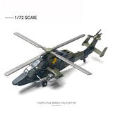1/72 Modern US Army Tank M1A2 Leopard 2A7 Main Battle Tank Military Model AH-64 Copter Airplane Model Puzzle Assembly Model Toys