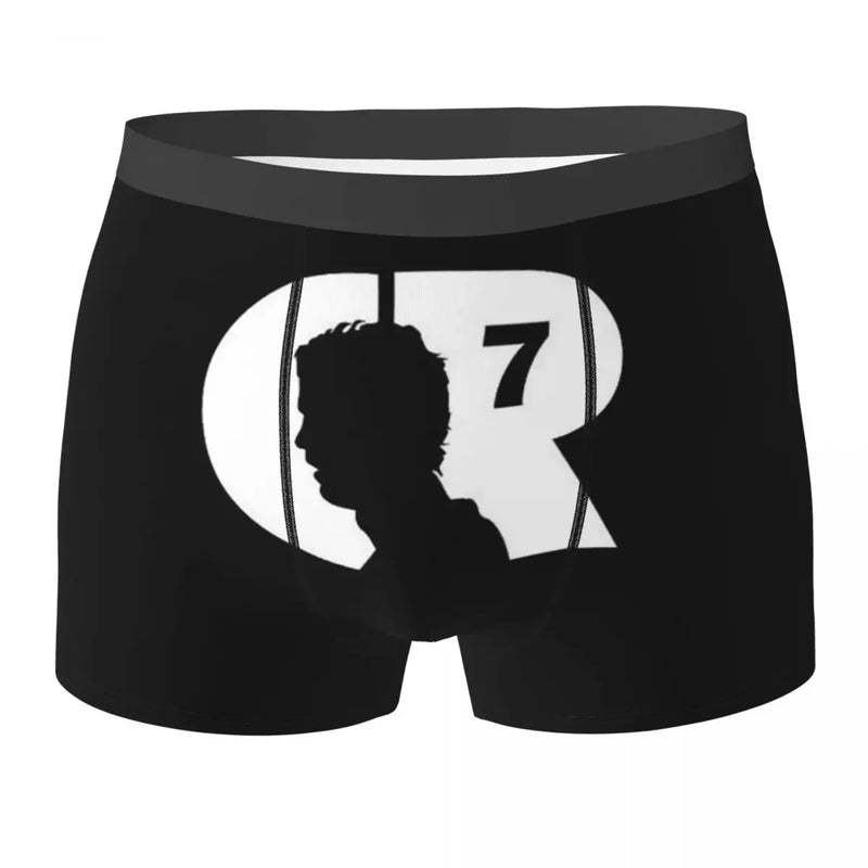 Boxer Underpants Shorts CR7 Cristiano Ronaldo Panties Men Ventilate Underwear for Homme Man Boyfriend Gift