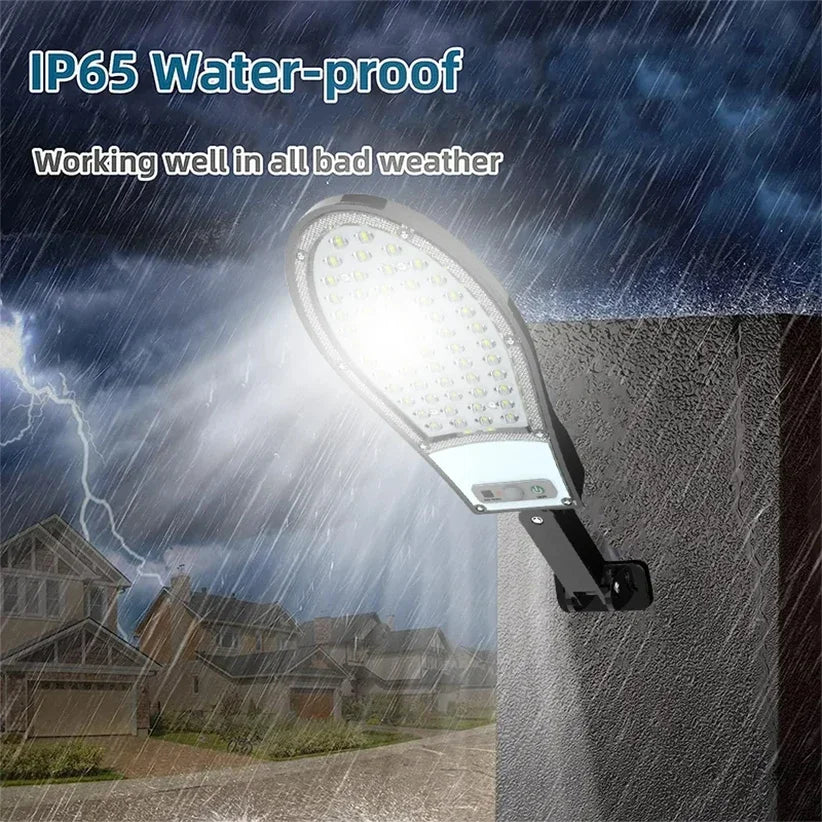 Outdoor Newest Solar Lights Powerful Lighting Garden Wall Solar Led Lamps Motion Sensor Solar Light Ip66 Waterproof Street Lamp