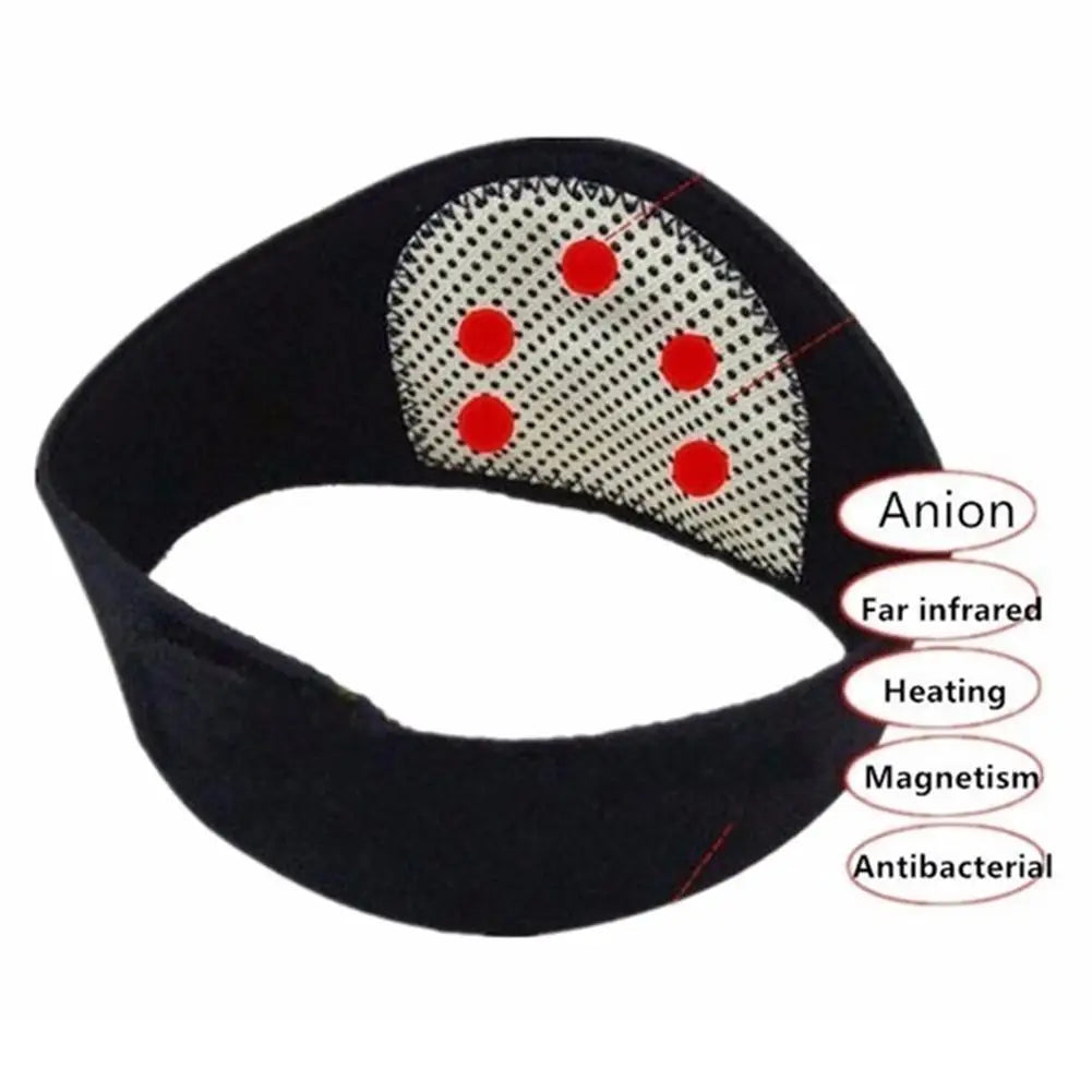 Neck Belt Tourmaline Self Heating Magnetic Therapy Neck Wrap Belt Brace Pain Relief Cervical Vertebra Protect Health Care